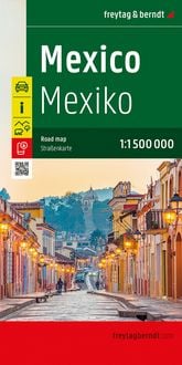 Produktbild: Freytag & berndt Stra&szlig;enkarte Mexiko 1:1,5 Mio.