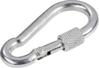 Bild vom Artikel TOOLCRAFT 486747 Karabinerhaken mit Schraubverschluss (L x B) 80mm x 8mm vom Autor 
