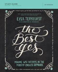 Produktbild: The Best Yes Bible Study Guide