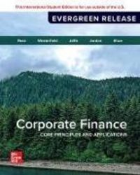 Produktbild: Corporate Finance: Core Principles & Applications
