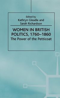 Produktbild: Women in British Politics, 1780-1860