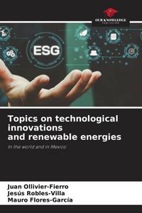Produktbild: Topics on technological innovations and renewable energies