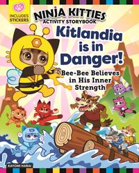 Produktbild: Ninja Kitties Kitlandia is in Danger! Activity Storybook