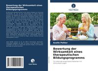 Produktbild: Bewertung der Wirksamkeit eines therapeutischen Bildungsprogramms