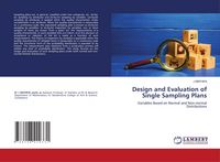 Produktbild: Design and Evaluation of Single Sampling Plans