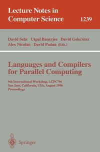 Produktbild: Languages and Compilers for Parallel Computing