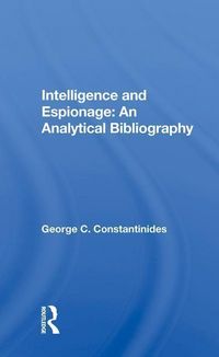 Produktbild: Constantinides, G: Intelligence And Espionage