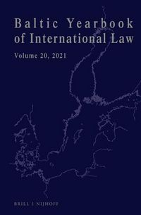 Produktbild: Baltic Yearbook of International Law, Volume 20 (2021)