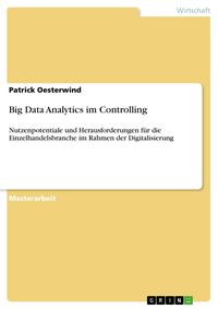 Produktbild: Big Data Analytics im Controlling