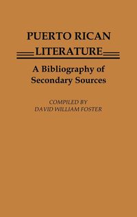 Produktbild: Puerto Rican Literature