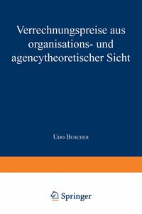 Produktbild: Verrechnungspreise aus organisations- und agencytheoretischer Sicht