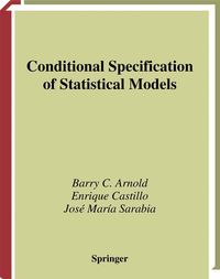 Produktbild: Conditional Specification of Statistical Models