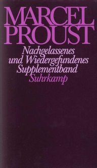 Bild vom Artikel Nachgelassenes und Wiedergefundenes vom Autor Marcel Proust
