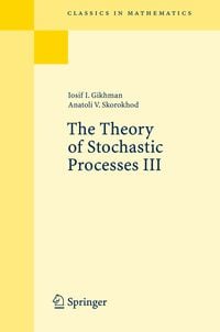 Produktbild: The Theory of Stochastic Processes III