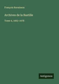 Produktbild: Archives de la Bastille