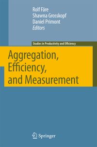 Produktbild: Aggregation, Efficiency, and Measurement