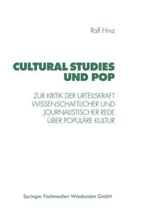 Produktbild: Cultural Studies und Pop