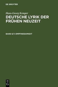 Produktbild: Empfindsamkeit
