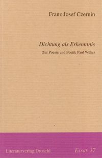 Produktbild: Dichtung als Erkenntnis