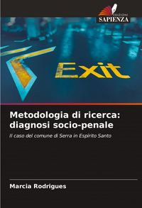 Produktbild: Metodologia di ricerca: diagnosi socio-penale
