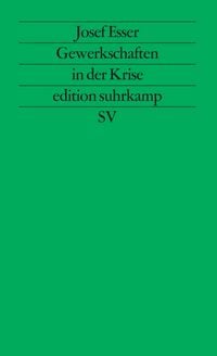 Produktbild: Gewerkschaften in der Krise