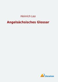 Produktbild: Angels&auml;chsisches Glossar
