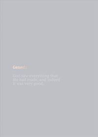 Produktbild: NKJV Bible Journal - Genesis, Paperback, Comfort Print | Softcover | Gray