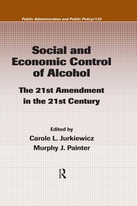 Produktbild: Social and Economic Control of Alcohol
