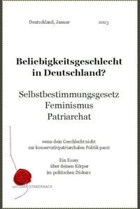 Produktbild: Beliebigkeitsgeschlecht in Deutschland?