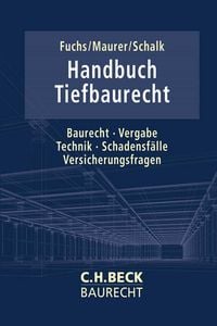 Produktbild: Handbuch Tiefbaurecht