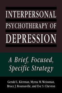 Produktbild: Interpersonal Psychotherapy of Depression