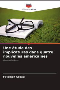 Produktbild: Une &eacute;tude des implicatures dans quatre nouvelles am&eacute;ricaines