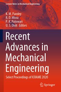 Produktbild: Recent Advances in Mechanical Engineering