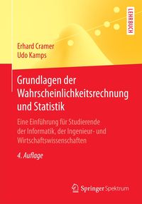 Produktbild: Grundlagen der Wahrscheinlichkeitsrechnung und Statistik