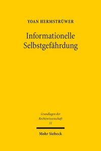 Produktbild: Informationelle Selbstgef&auml;hrdung