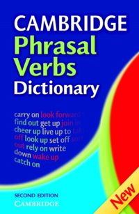 Produktbild: Cambridge Phrasal Verbs Dict U
