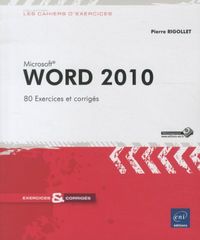 Produktbild: Word 2010: 80 exercices et corrig&eacute;s