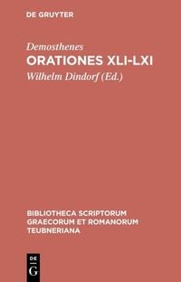 Produktbild: Orationes XLI-LXI