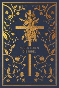 Produktbild: Neues Leben. Die Bibel - Golden Grace Edition, Marineblau
