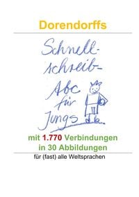 Produktbild: Dorendorffs Schnellschreib-Abc f&uuml;r Jungs mit 1.770 Verbindungen