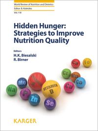 Produktbild: Hidden Hunger: Strategies to Improve Nutrition Quality