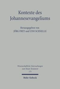 Produktbild: Kontexte des Johannesevangeliums