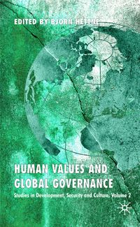 Produktbild: Human Values and Global Governance