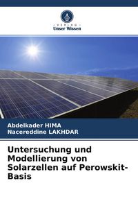 Produktbild: Untersuchung und Modellierung von Solarzellen auf Perowskit-Basis