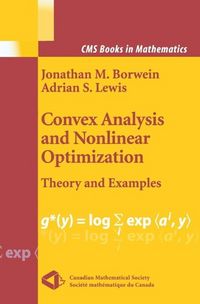 Produktbild: Convex Analysis and Nonlinear Optimization