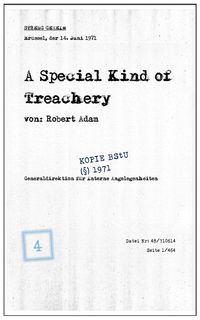 Produktbild: A Special Kind of Treachery (Charlemagne, #4)