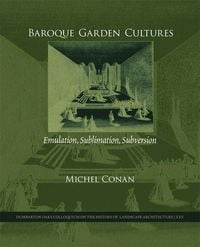 Produktbild: Conan, M: Baroque Garden Cultures - History of Landscape Arc