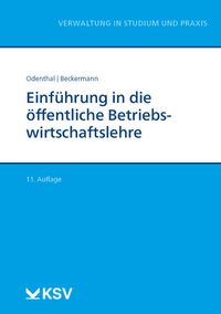 Bild vom Artikel Einführung in die öffentliche Betriebswirtschaftslehre vom Autor Franz W. Odenthal