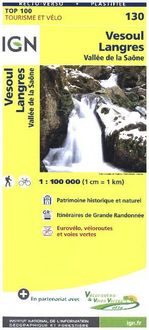 Produktbild: IGN Vesoul - Langres 1 : 100 000