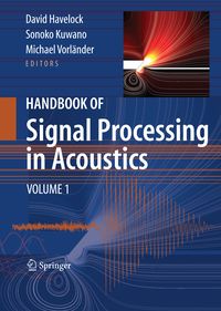 Produktbild: Handbook of Signal Processing in Acoustics